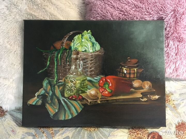 Картина маслом на холсте