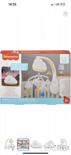 Мобиль fisher price на детскую кроватку