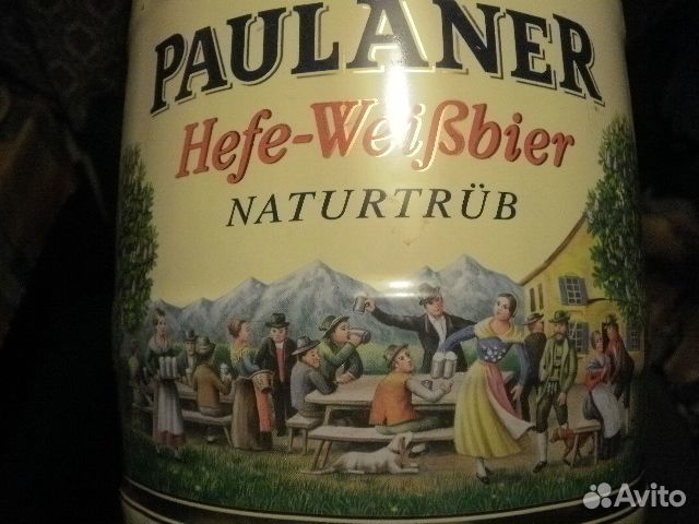Paulaner бочка 5л коллекция пустая использованная