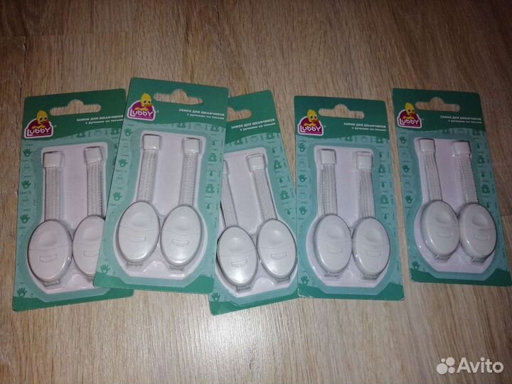 Замок для шкафчиков с ручками на тесьме