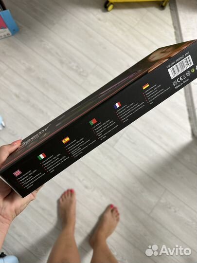 Плойка стайлер гофре для завивки волос кудрей