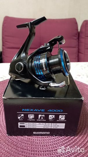 Катушка shimano nexave 4000