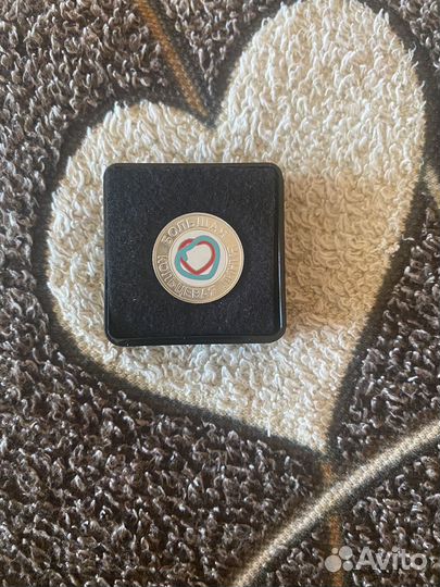 Значок серебряный бкл