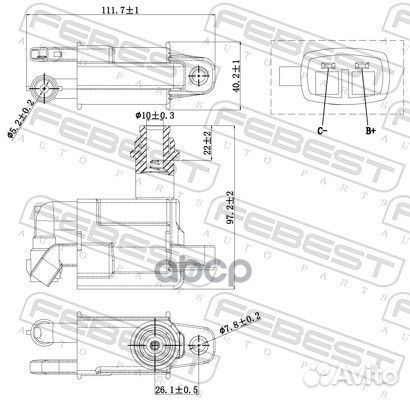 Катушка зажигания toyota crown/crown majesta GS