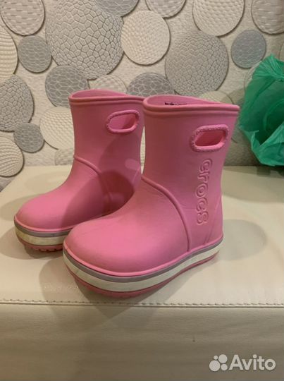 Резиновые сапоги crocs