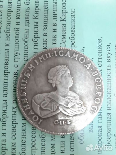 Серебряная монета