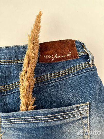 Джинсовая мини юбка Mango 42-44