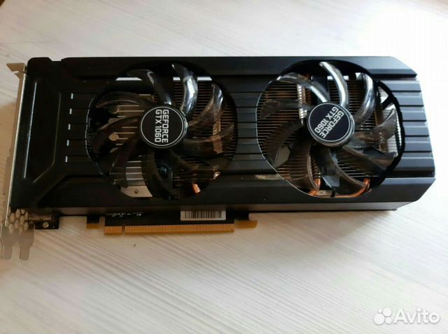 GTX 1060 6gb Palit Dual