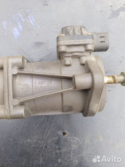 Кран главный тормозной на man тга 6 пинов