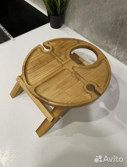 Винный столик менажница