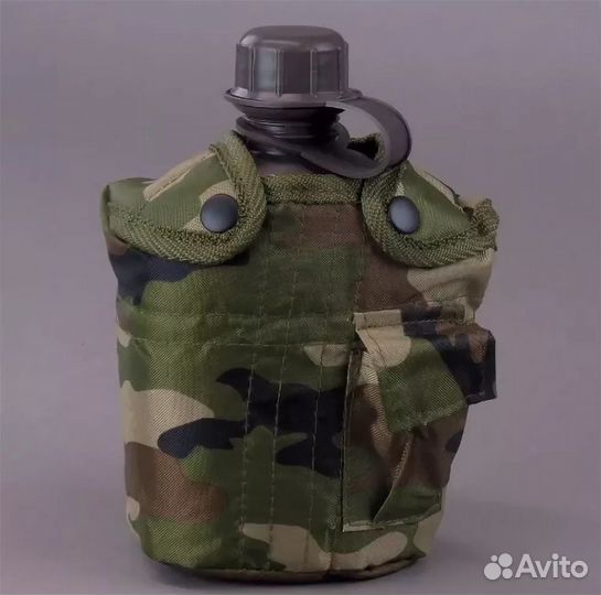 Тактическая фляга+котелок