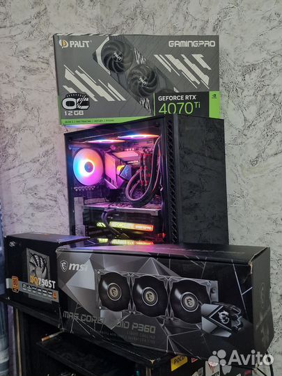 Игровой компьютер (i9, RTX 4070 ti)