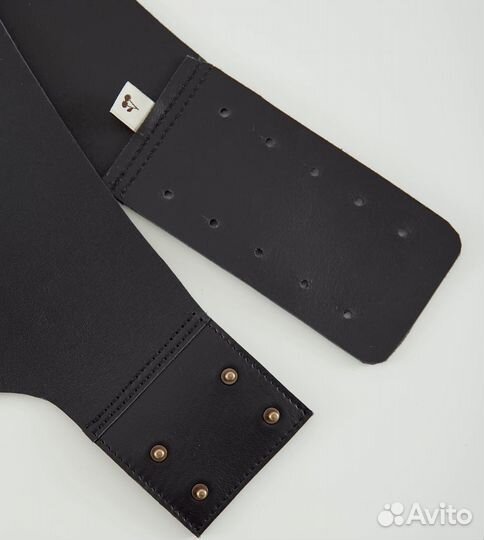 Баска -корсет из натуральной кожи