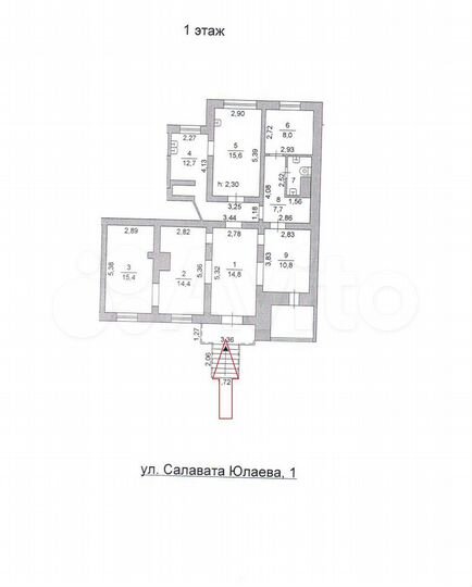 Сдам торговое помещение, 102.4 м²