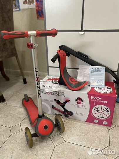 Трехколесный самокат Globber Evo Comfort 3 в 1