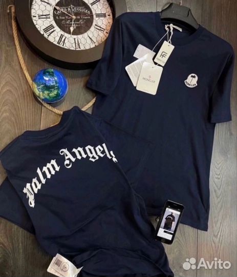 Футболка Moncler & Palm Angels