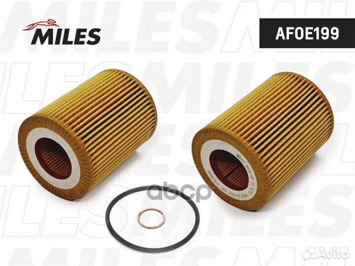 Фильтр масляный BMW N13B16 afoe199 Miles
