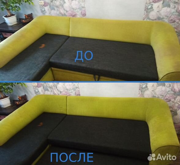 Выездная химчистка бытовой мебели и автомобилей