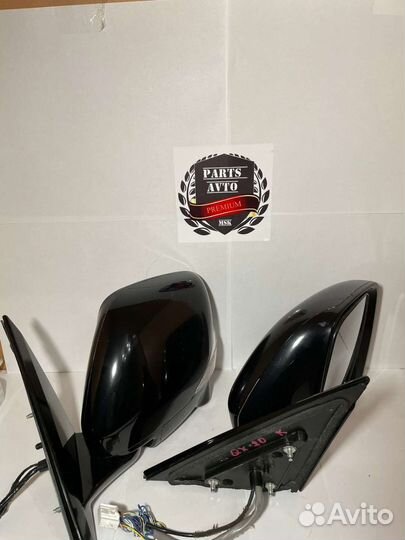 Зеркала комплект Infiniti QX56 QX80 Z62 Black