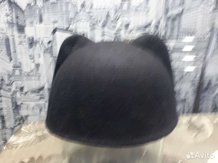 Шляпа фетровая женская