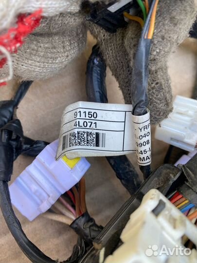 Проводка салона Hyundai Solaris 1