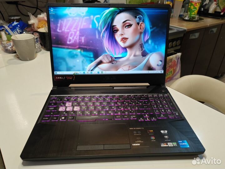 Asus RTX3050ti/I5-11400H/RAM16/SSD512/144mz