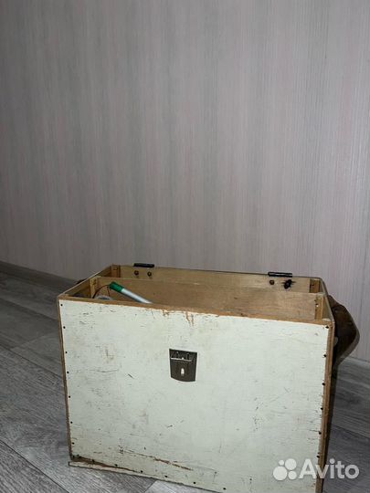 Зимний рыболовный ящик бу