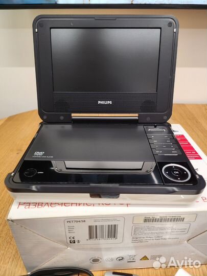Портативный видеопроигрыватель Philips PET704