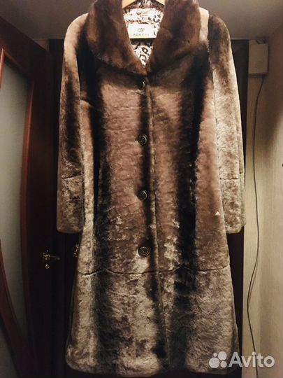 Шуба из мутона