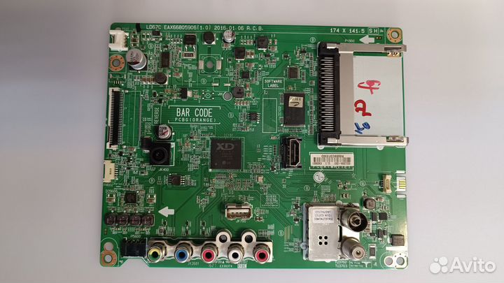 Плата для LG32LH513U Майн: EAX66805906 (1.0)