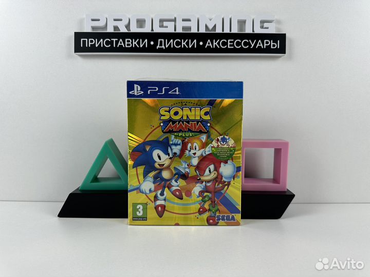 Sony Mania Plus новый диск для Sony PS4