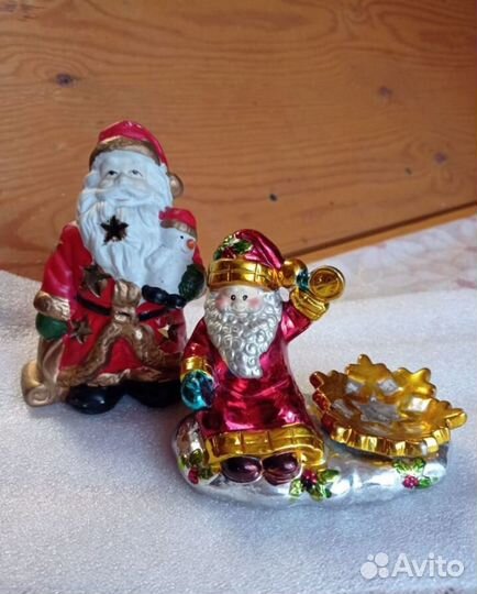 Дед мороз. Новогодние подсвечники