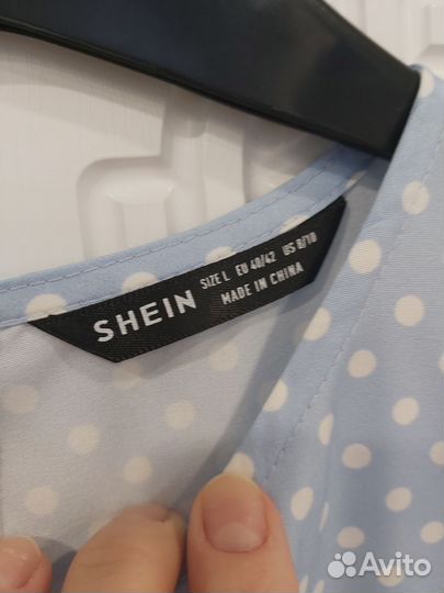 Платье праздничное Shein в горошек