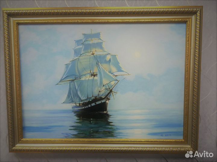 Картина маслом на холсте 