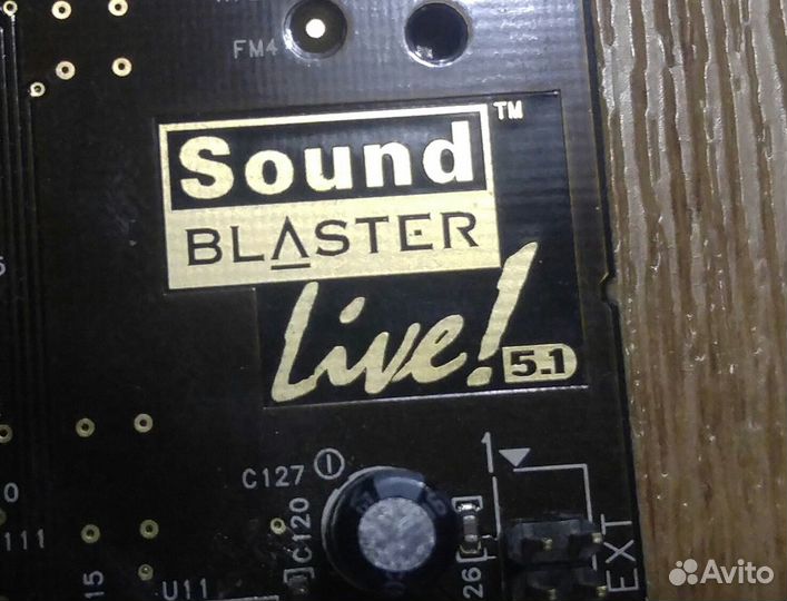 Звуковая карта creative sound blaster live 5.1