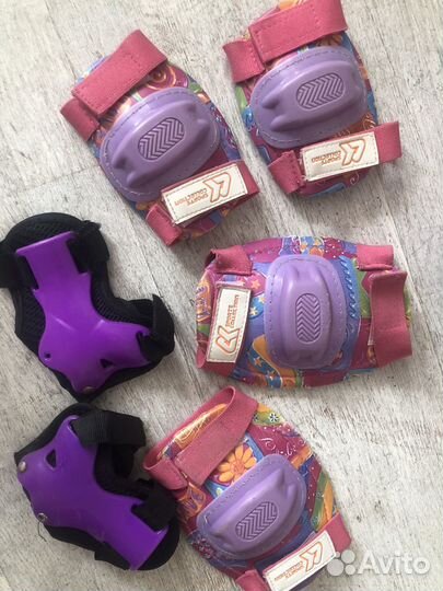 Комплект ролики, защита и шлем