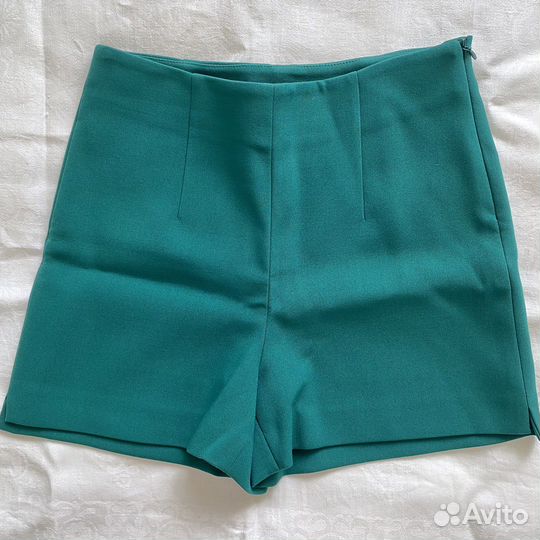 Шорты XS высокие новые Zara