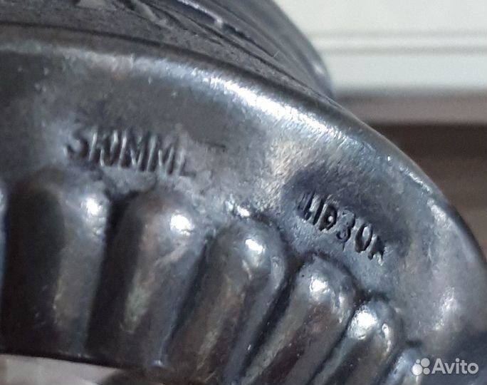 Солонка мельхиор СССР