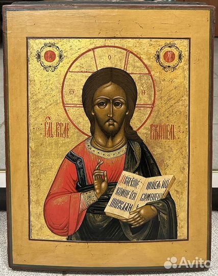 Икона Господь Вседержитель Письмо