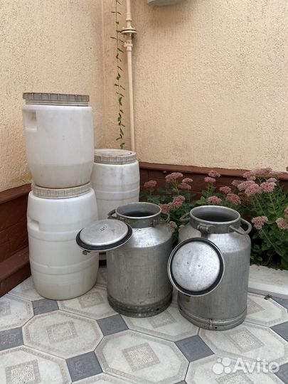 Бочка пластиковая пищевая