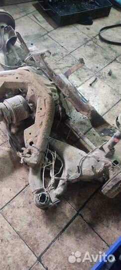 Задняя часть синхро Гольф 3, Пассат Б3