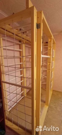 Детский спортивный комплекс деревянный