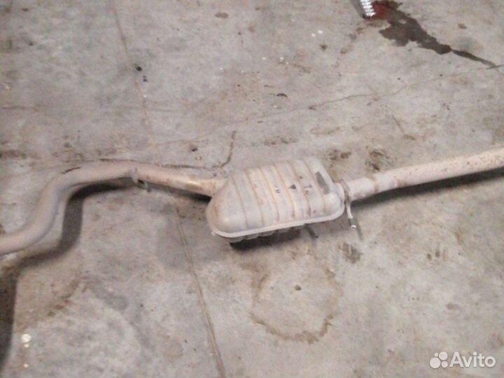 Выхлопная система Skoda Superb 2