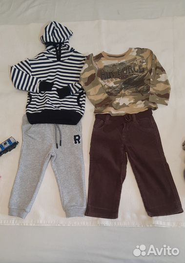 Вещи пакетом на мальчика 92