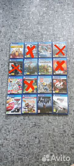 Продаются диски на Ps4/PlayStation 4