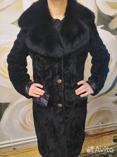 Шуба мутоновая