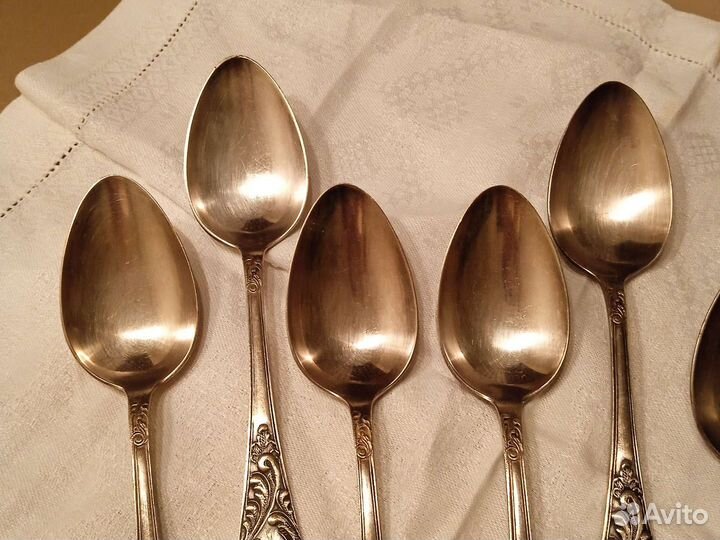 Ложки и вилки мельхиор СССР