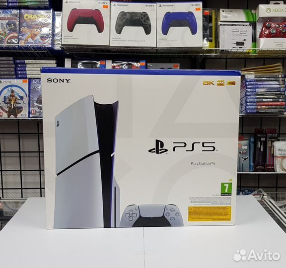 Ps5 Slim с дисководом / Европа