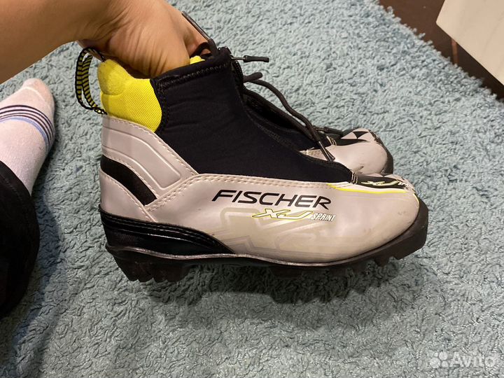 Лыжные ботинки fischer 35