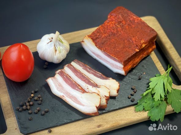 Сало соленое, корейка